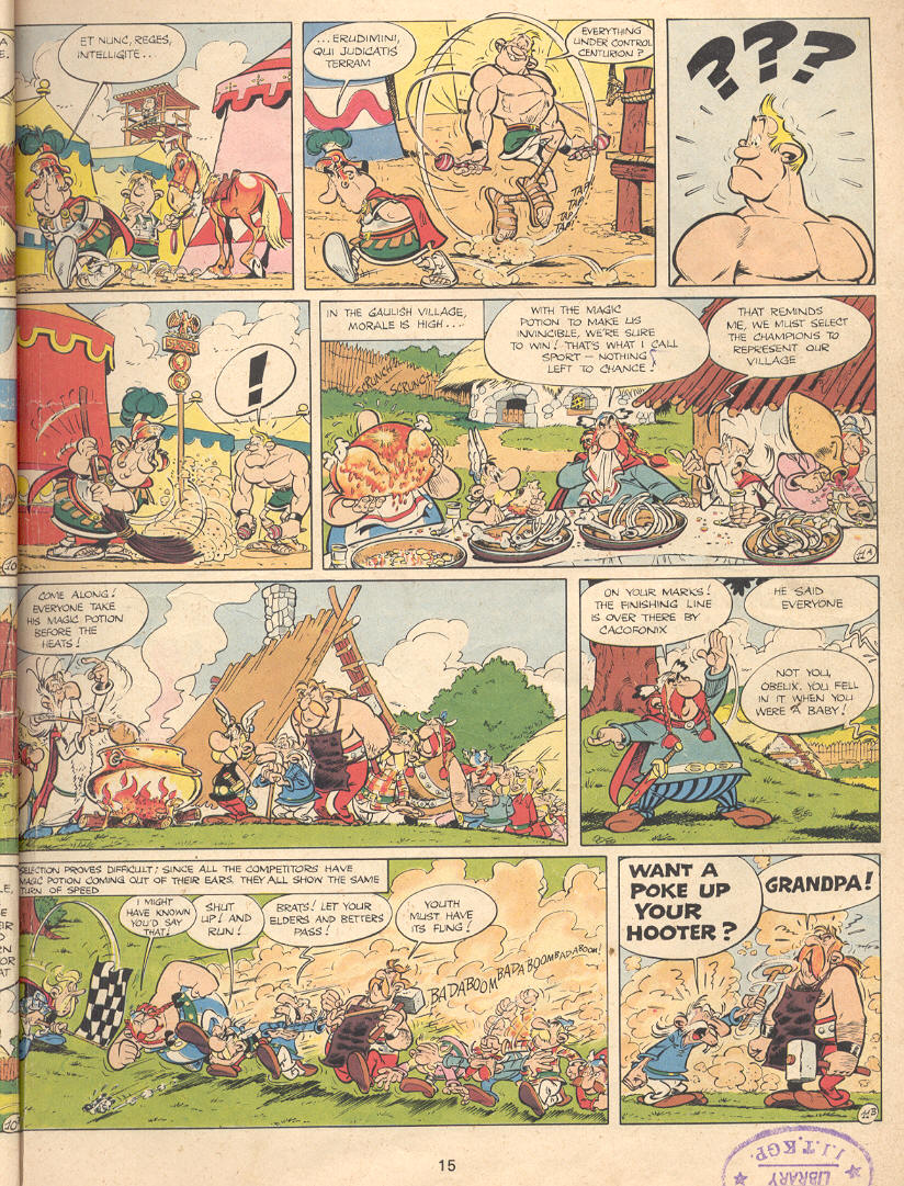 read asterix online free